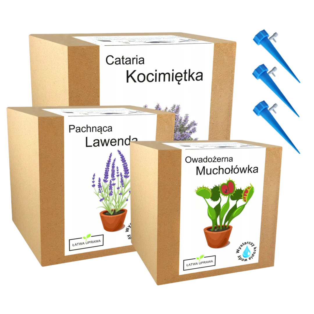 Mix zestawów do uprawy odstrasza komary antykomar