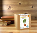 Zestaw do uprawy kawy arabskiej w pudełku prezentowym dla dziadka, elegancki prezent dla miłośnika książek i aromatycznej kawy