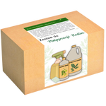 Zestaw do pielęgnacji roślin w pudełku – naturalne preparaty z olejkiem neem i mydłem potasowym do czyszczenia liści.